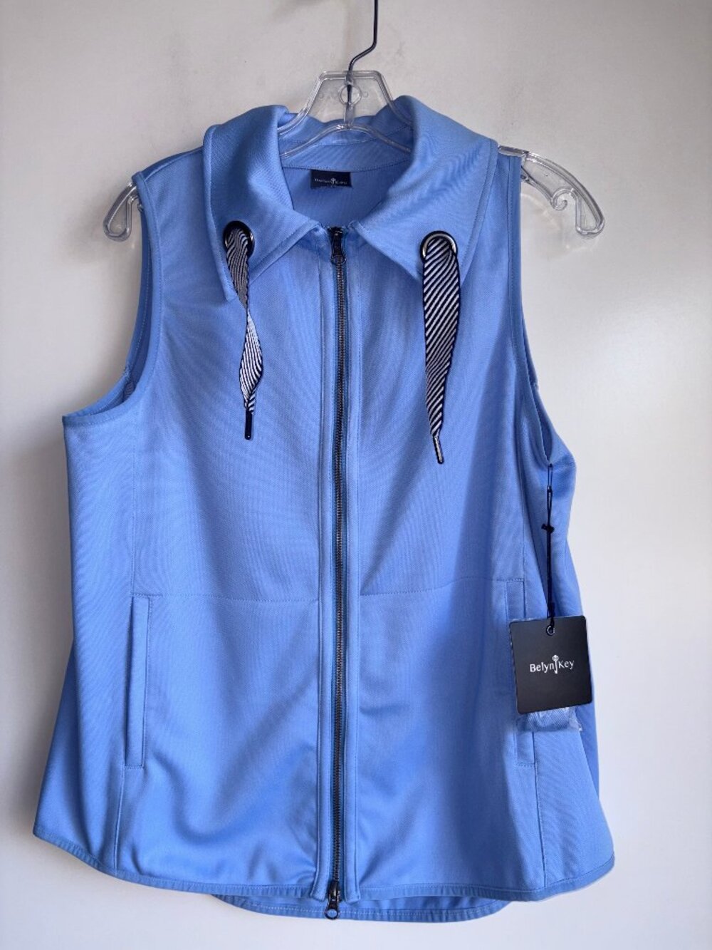 NWT Belyn Key Grommet Vest Women's Large